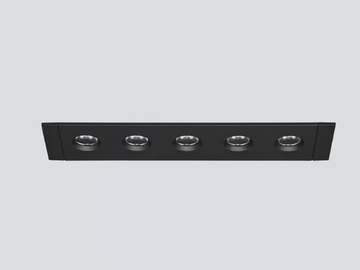 DOT - Recessed LED multiple spotlight by ONOK Lighting - view 3